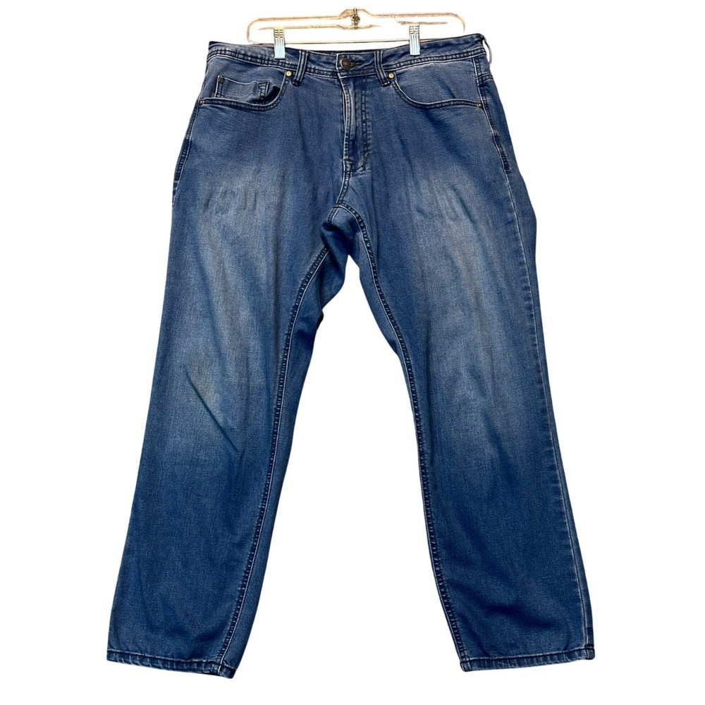 Buffalo David Bitton Axel Slim Stretch Jean Men 34x29 Medium Wash 5-Pocket Denim